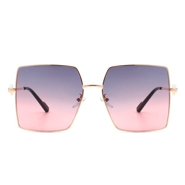 Cramilo Eyewear Benazia - Square Flat Top Sunglasses - Image 7
