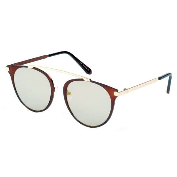 Cramilo Eyewear Frisco - Horn Rimmed Metal Sunglasses - Image 4