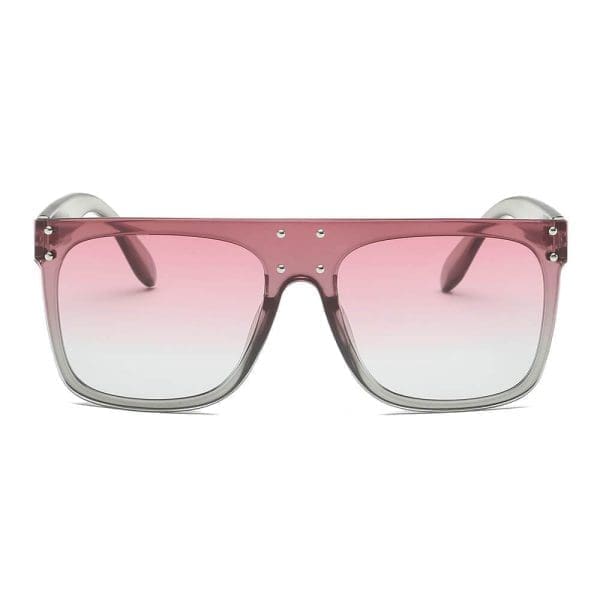 Cramilo Eyewear Akron - Flat Top Mirrored Sunglasses - Image 8