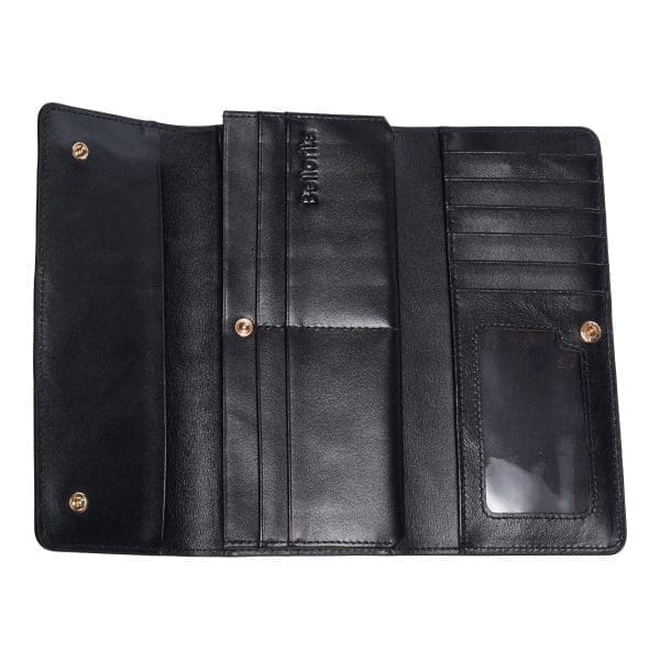 Bellorita - Cloud Black Continental Wallet - Image 3