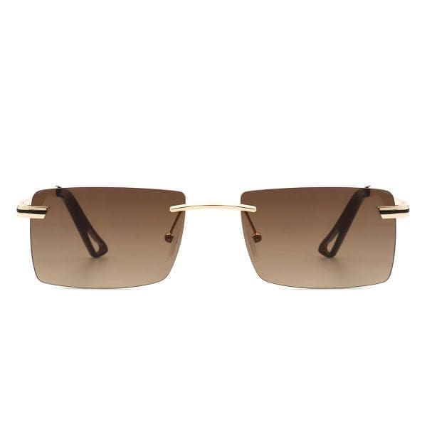 Cramilo Eyewear Vibrante - Rectangle Fashion Flat Top Sunglasses - Image 2