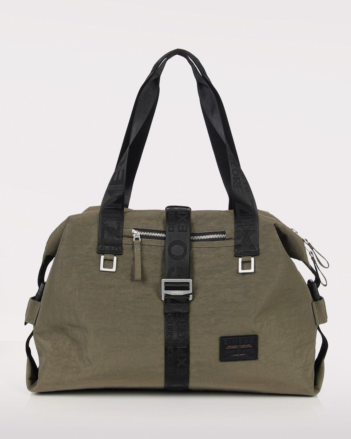 Zimego Luxury Overnight Duffel Bag Travel Well 2