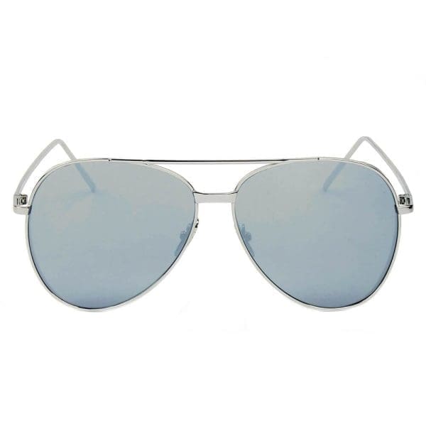 Cramilo Eyewear  Delan - Mirrored Oversized Aviator Sunglasses - Image 8