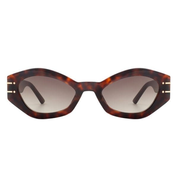 Cramilo Eyewear Elysiant - Oval Slim Cat Eye Sunglasses - Image 2