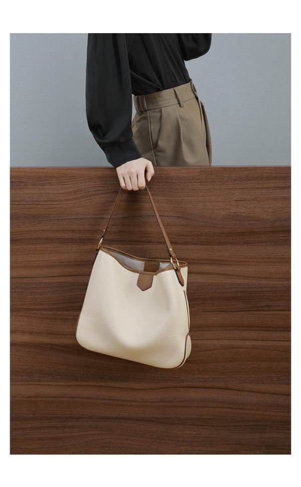 Shomico Shoulder Bag Large Capacity - Genuine Leather - Image 5