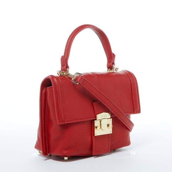 SUSU Linda Red Leather Backpack - Exceptional Designed - Image 2