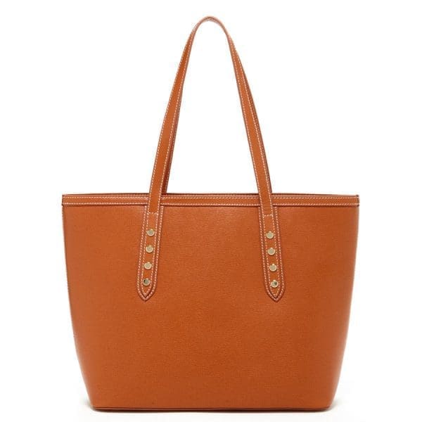 SUSU Brown Leather Shoulder Bag - Free & Fast Shipping