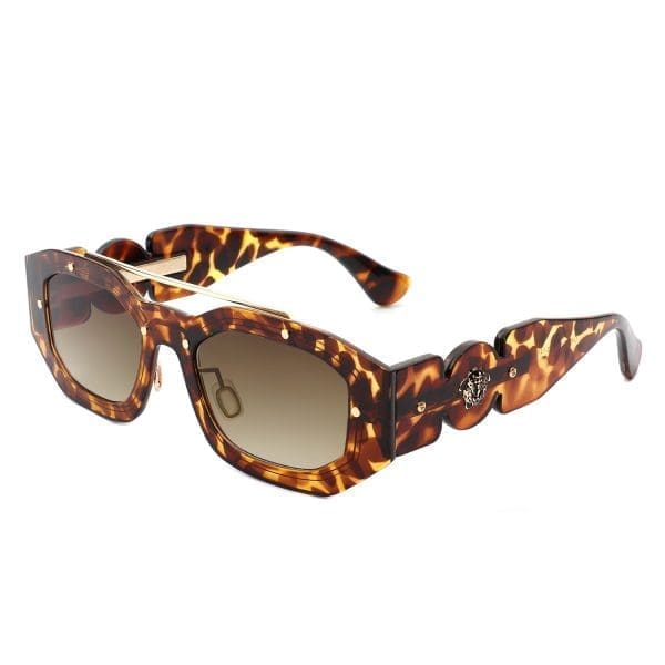 Cramilo Eyewear Xanadusk - Geometric Brow-Bar Sunglasses - Image 6