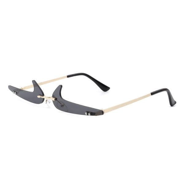 Cramilo Eyewear Amberlyn - Decorative Checkmark Sunglasses