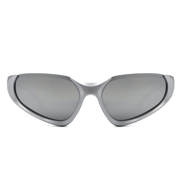 Cramilo Eyewear Dazzling - Retro Rectangle Wrap Around Sunglasses - Image 9