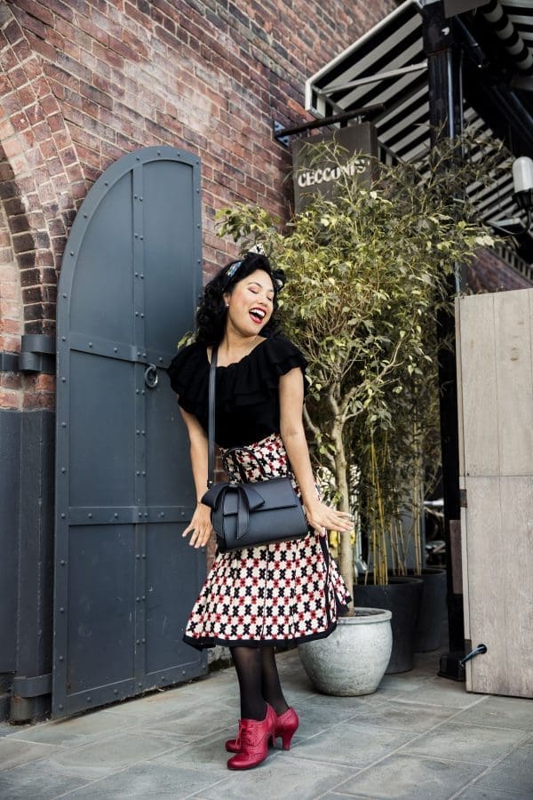 Gunas New York - Cottontail - Black Vegan Leather Bag - Image 6