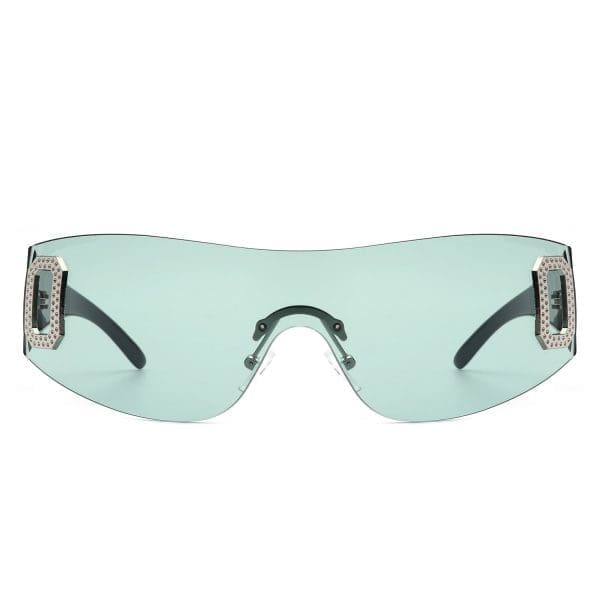 Cramilo Eyewear Havoc - Rimless Sleek Wrap Around Sunglasses - Image 2