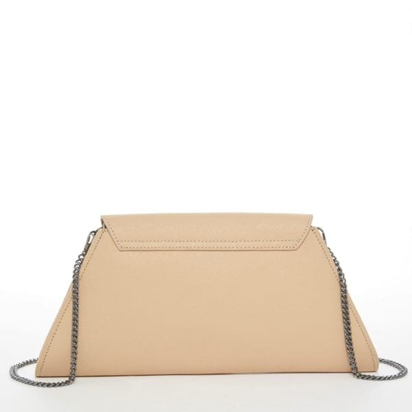 SUSU Angelica Nude Leather Clutch Bag - Fast Shipping - Image 3