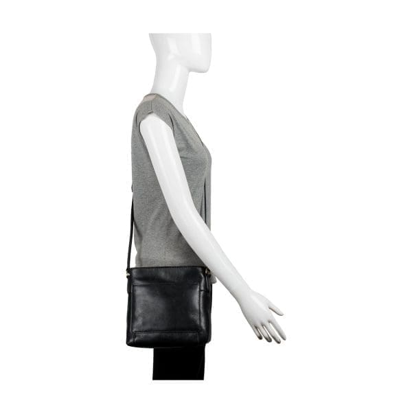 Hidesign - Sierra - Small Leather Crossbody Bag - Image 5