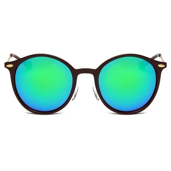 Cramilo Eyewear Dewitt - Horn Rimmed Keyhole Sunglasses - Image 6
