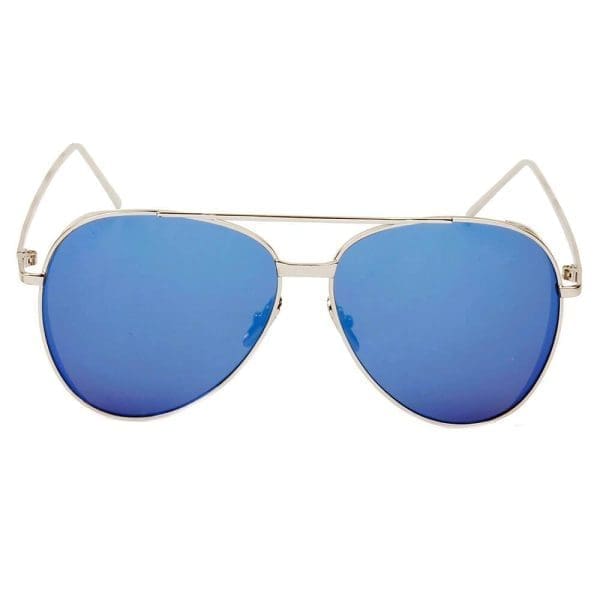 Cramilo Eyewear  Delan - Mirrored Oversized Aviator Sunglasses - Image 2