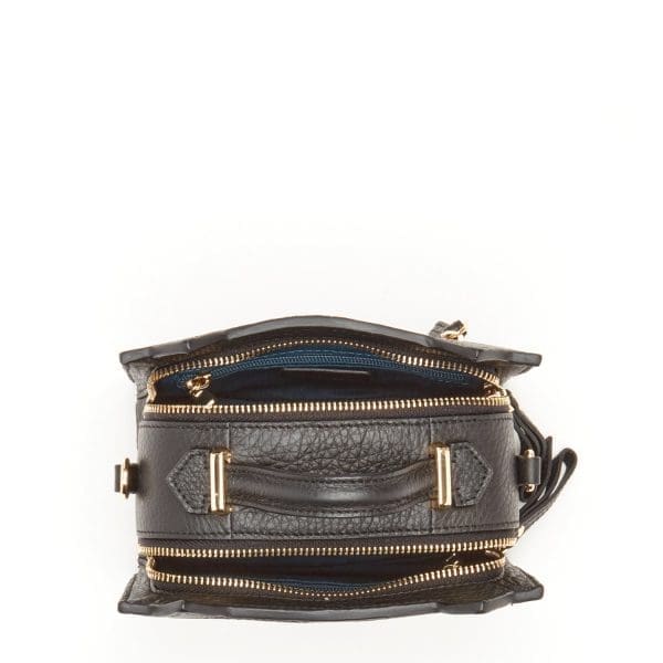 SUSU Cat Black Leather Crossbody Bag - Must Have - Image 5