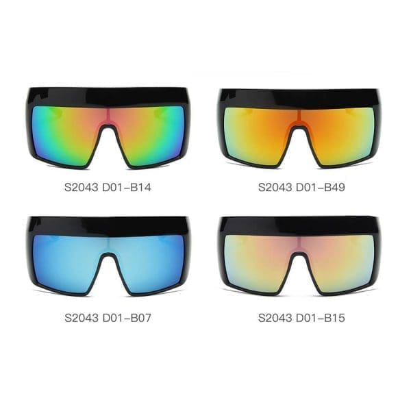 Cramilo Eyewear Folsom - Shield Oversize Sunglasses - Image 10