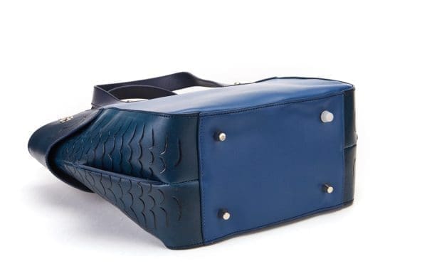 Bellorita - Carp Blue Top Handle Bag - Image 6