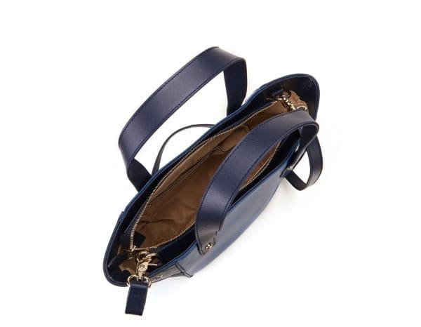 Bellorita - Carp Blue Top Handle Bag - Image 8