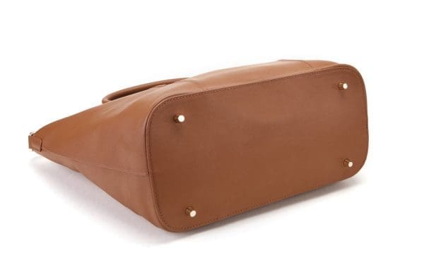 Bellorita - Butterfly Brown Top Handle Bag - Image 4