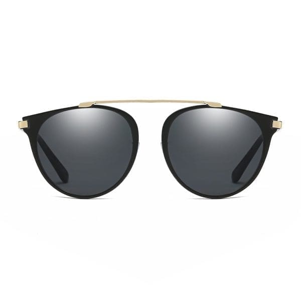 Cramilo Eyewear Frisco - Horn Rimmed Metal Sunglasses - Image 9