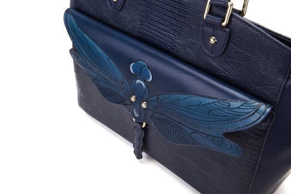 Bellorita - Dragonfly Blue Shoulder Bag - Image 4