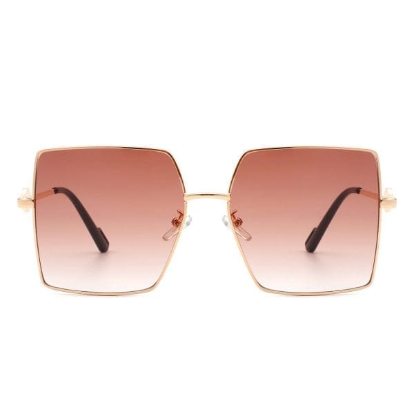 Cramilo Eyewear Benazia - Square Flat Top Sunglasses - Image 9
