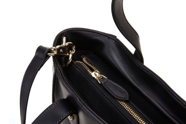 Bellorita - Carp Black Top Handle Bag - Image 9