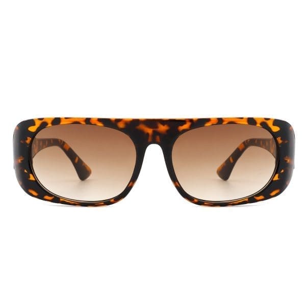 Cramilo Eyewear Midnites - Rectangle Retro Oval Sunglasses - Image 5