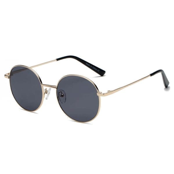 Cramilo Eyewear Geneva - Retro Oval Circle Sunglasses - Image 5