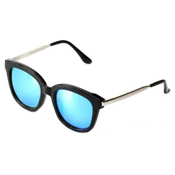Cramilo Eyewear Dekalb - Mirrored Lens Horned Rim Sunglasses - Image 7