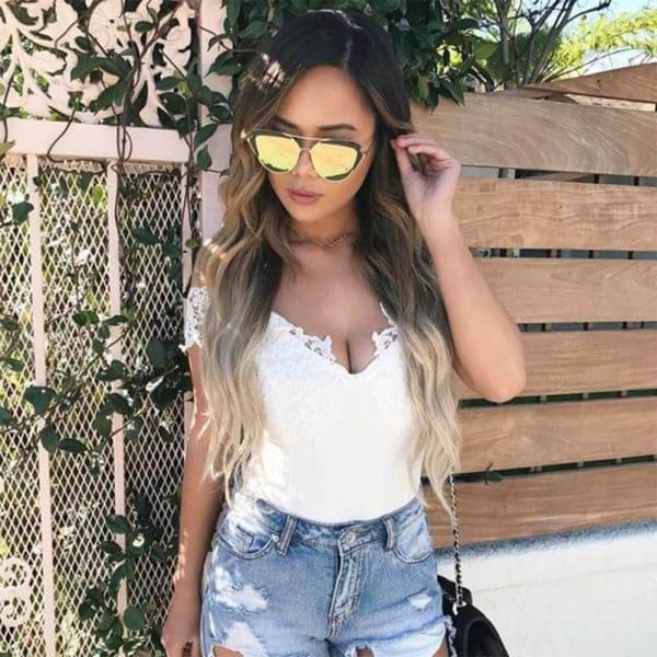 Cramilo Eyewear Galveston - Brow Bar Cat Eye Sunglasses - Image 11