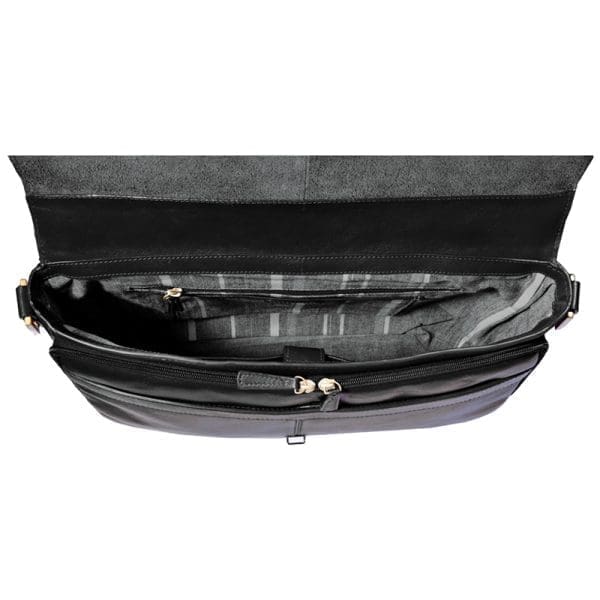 Hidesign - Charles - Leather Compatible Laptop Bag - Image 4
