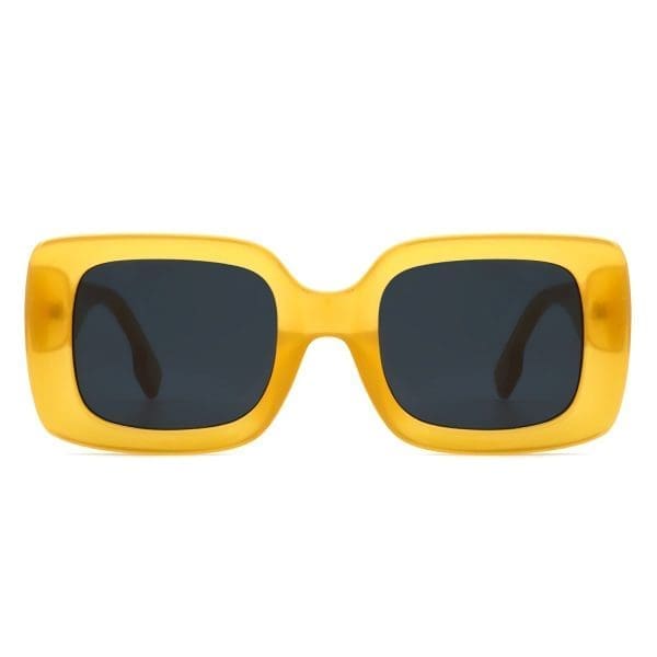 Cramilo Eyewear Jadestone - Retro Flat Top Sunglasses - Image 10