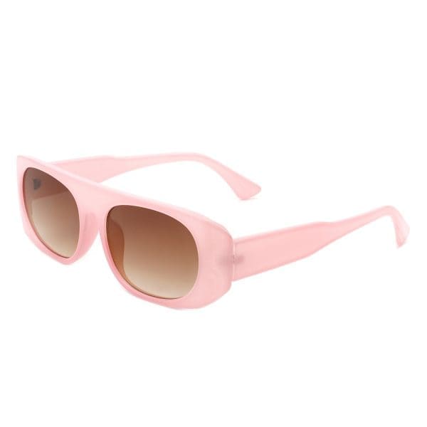 Cramilo Eyewear Midnites - Rectangle Retro Oval Sunglasses - Image 12