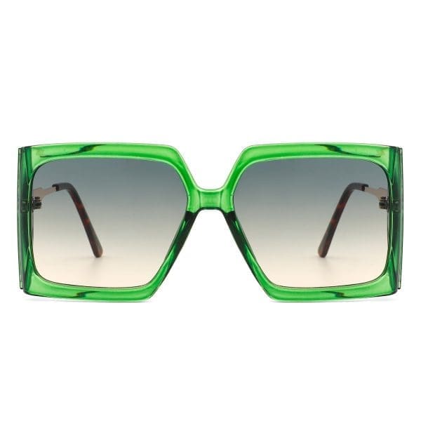 Cramilo Eyewear Yellowra - Oversized Retro Square Sunglasses - Image 9