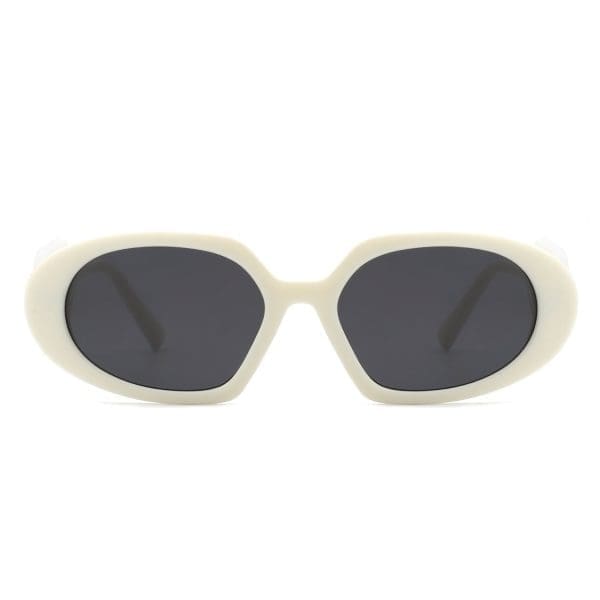 Cramilo Eyewear Glittera - Retro Oval Chic Sunglasses - Image 12