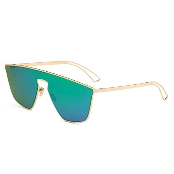 Cramilo Eyewear Beverly - Futuristic Flat Lens Sunglasses