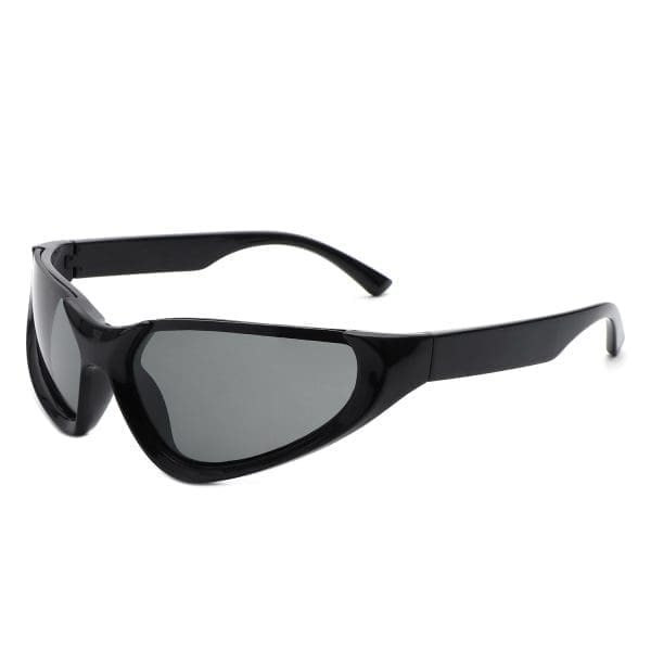 Cramilo Eyewear Dazzling - Retro Rectangle Wrap Around Sunglasses - Image 4