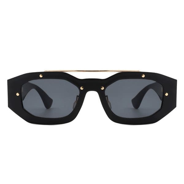 Cramilo Eyewear Xanadusk - Geometric Brow-Bar Sunglasses - Image 4