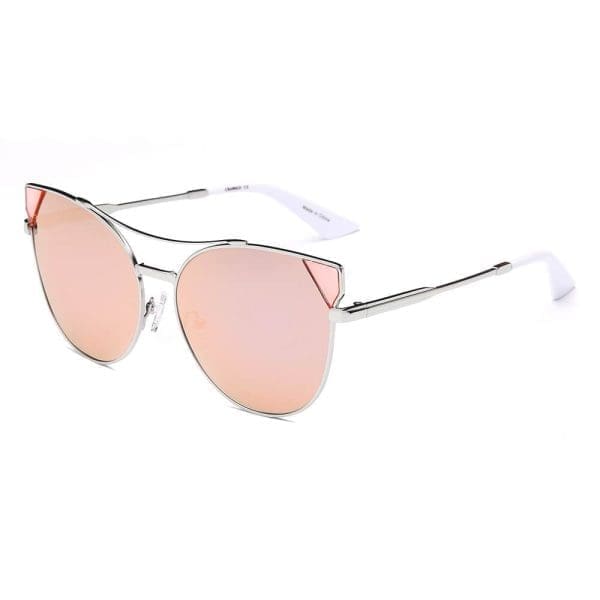 Cramilo Eyewear Aspen - Trendy Mirrored Cat Eye Sunglasses - Image 10