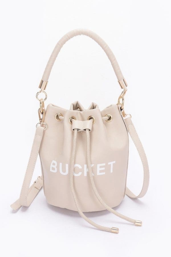 Perfect Faux Leather Bucket Bag - Must Own - Image 2