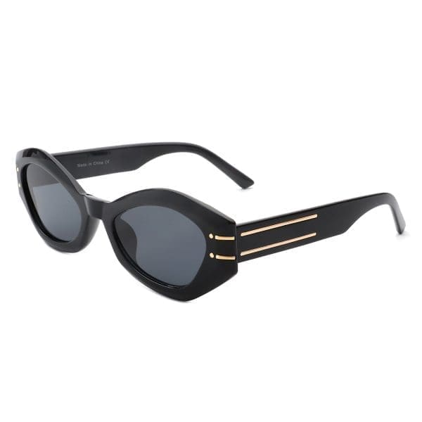 Cramilo Eyewear Elysiant - Oval Slim Cat Eye Sunglasses - Image 3