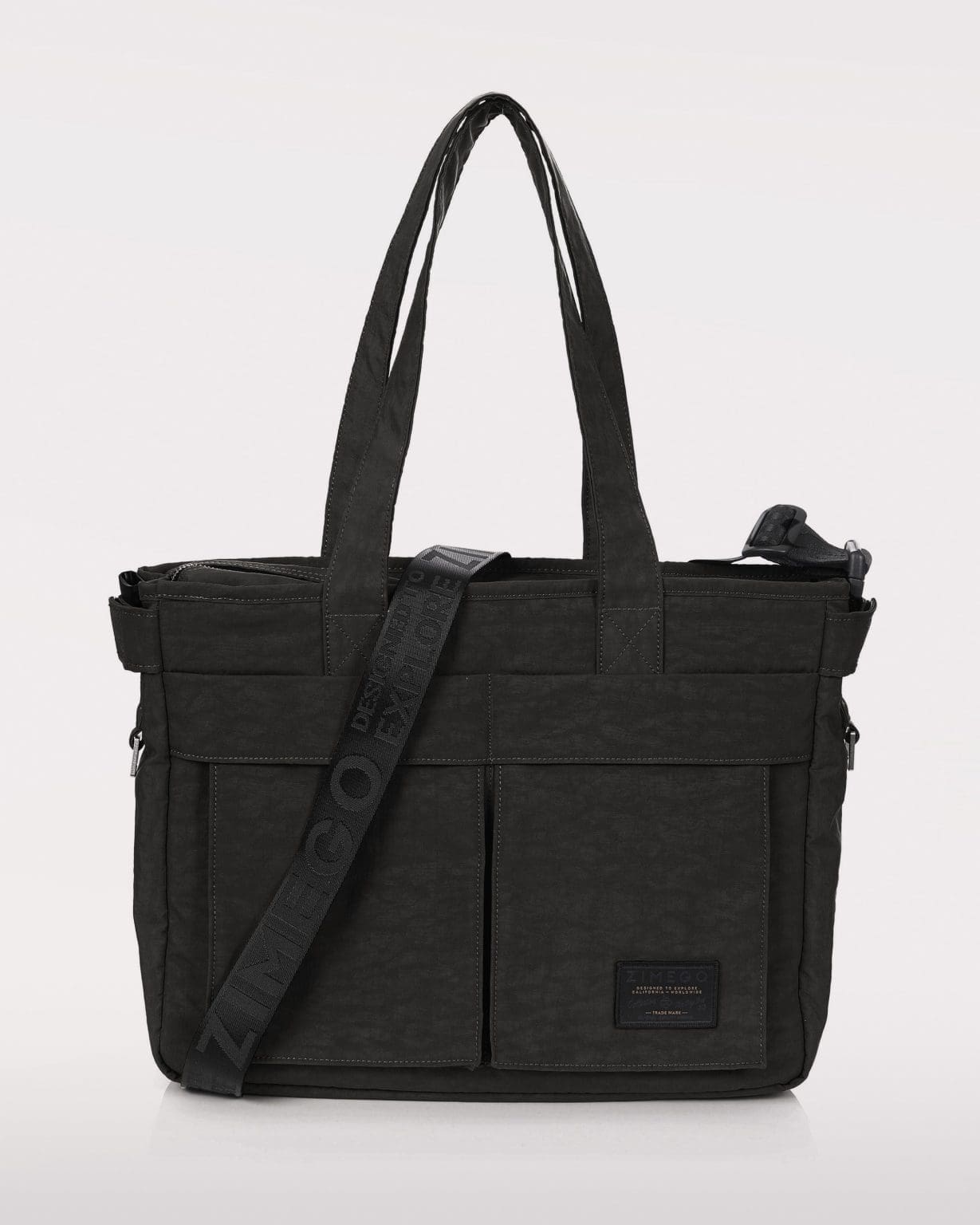 Zimego Double Pockets Laptop Bag Awesome