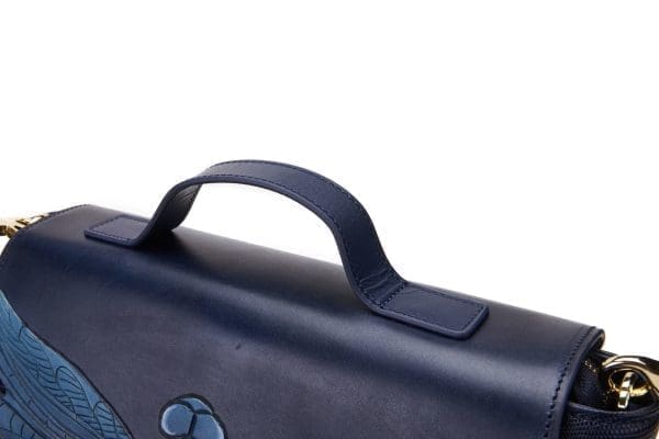 Bellorita - Dragonfly Blue Top-Handle Bag - Image 4