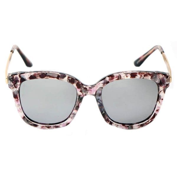 Cramilo Eyewear Dekalb - Mirrored Lens Horned Rim Sunglasses - Image 2