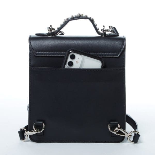 SUSU The Hollywood Black Backpack - Stylish Piece - Image 5
