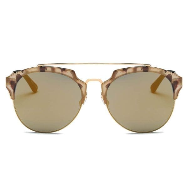 Cramilo Eyewear Corolla - Mirrored Horned Sunglasses - Image 2