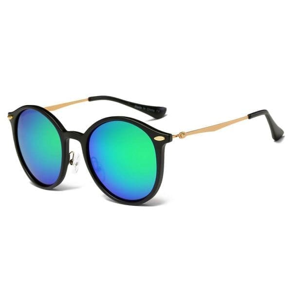 Cramilo Eyewear Dewitt - Horn Rimmed Keyhole Sunglasses - Image 5